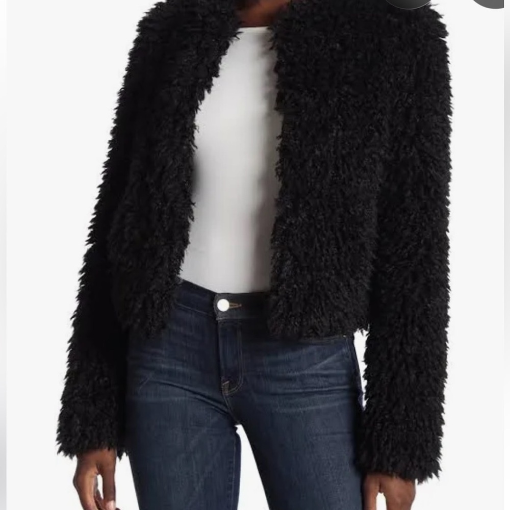 NEW UGG Women's Lorrena Faux Fur Jacket size XS
